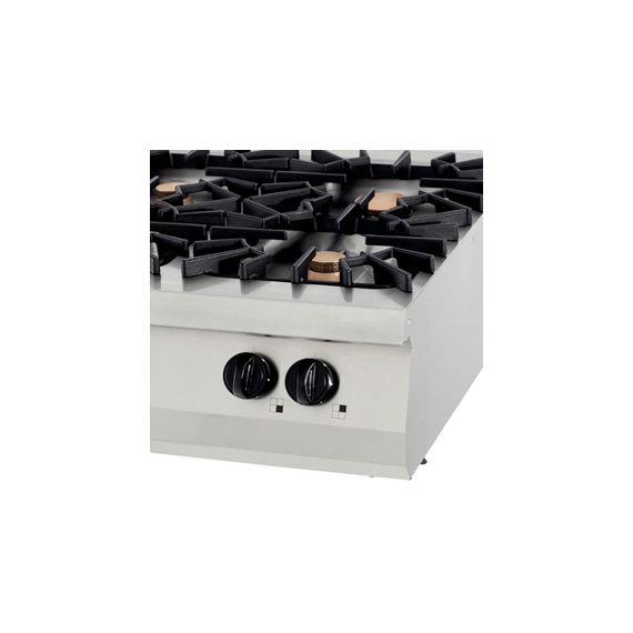 Maxima Gastro Premium Kochfeld - 4 Brenner - Doppeleinheit - 90 cm Tief - 40 kW - Gas 3 Maxima Gastro Premium Kochfeld - 4 Brenner - Doppeleinheit - 90 cm Tief - 40 kW - Gas