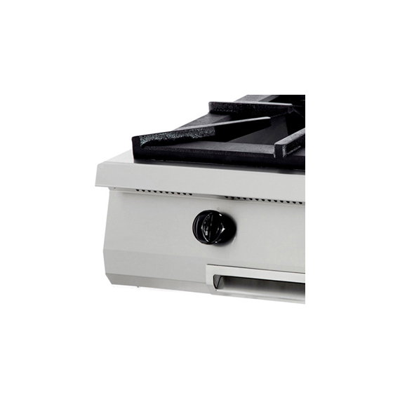 Maxima Gastro Premium Kochfeld - 1 Brenner - Doppeleinheit - 90 cm Tief - Gas 3 Maxima Gastro Premium Kochfeld - 1 Brenner - Doppeleinheit - 90 cm Tief - Gas