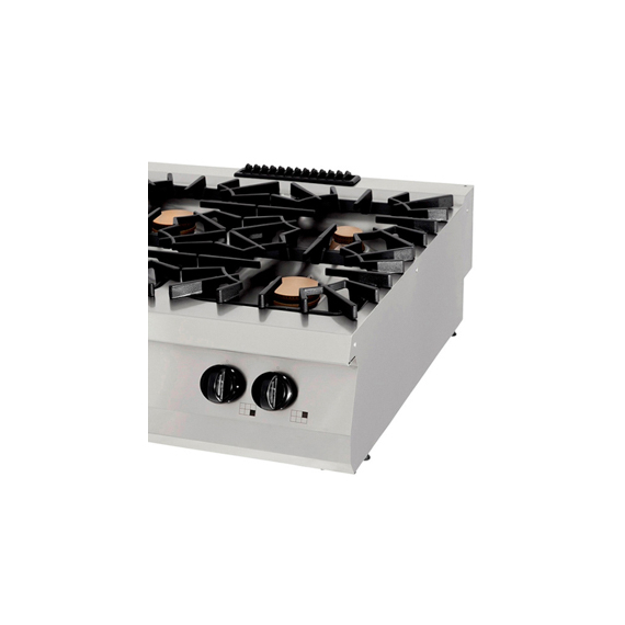 Maxima Gastro Premium Kochfeld - 6 Brenner - Dreifache Einheit - 90 cm Tief - Gas 3 Maxima Gastro Premium Kochfeld - 6 Brenner - Dreifache Einheit - 90 cm Tief - Gas