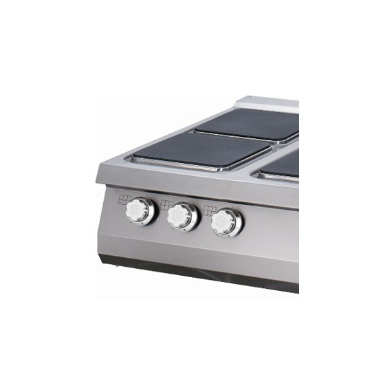 Maxima Gastro Premium Kochfeld - 6 Brenner - Dreifache Einheit - 90 cm Tief - Elektrisch 3 Maxima Gastro Premium Kochfeld - 6 Brenner - Dreifache Einheit - 90 cm Tief - Elektrisch