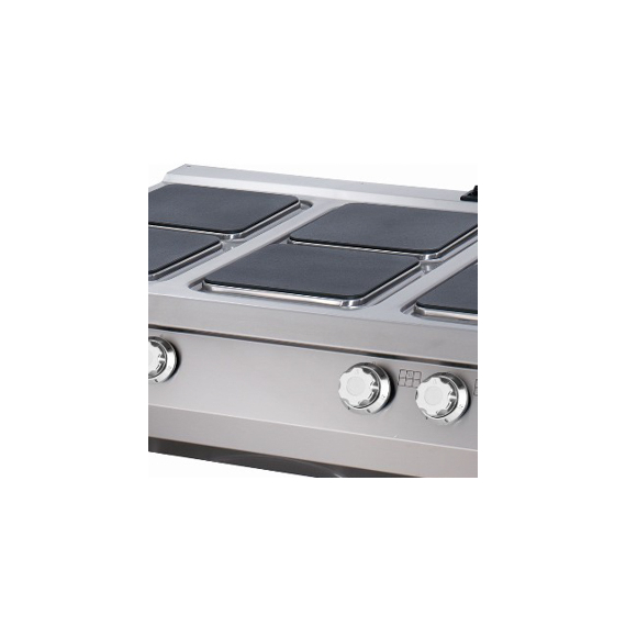 Maxima Gastro Premium Kochfeld - 6 Brenner - Dreifache Einheit - 90 cm Tief - Elektrisch 4 Maxima Gastro Premium Kochfeld - 6 Brenner - Dreifache Einheit - 90 cm Tief - Elektrisch