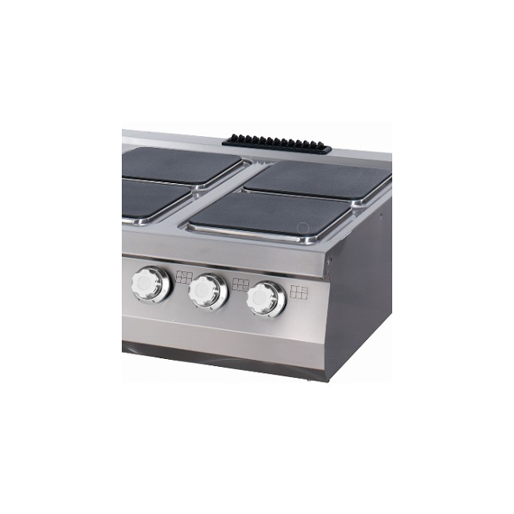Maxima Gastro Premium Kochfeld - 6 Brenner - Dreifache Einheit - 90 cm Tief - Elektrisch 2 Maxima Gastro Premium Kochfeld - 6 Brenner - Dreifache Einheit - 90 cm Tief - Elektrisch
