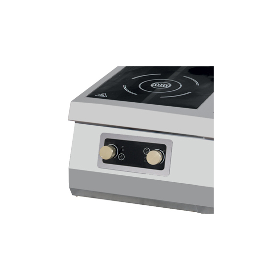 Maxima Gastro Premium Induktionskochfeld - 4 Brenner - Doppeleinheit - 90 cm Tief - Elektrisch 3 Maxima Gastro Premium Induktionskochfeld - 4 Brenner - Doppeleinheit - 90 cm Tief - Elektrisch