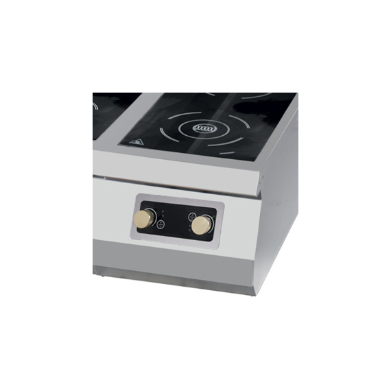 Maxima Gastro Premium Kochfeld - 4 Brenner - Doppeleinheit - 90 cm Tief - Elektrisch 8 Maxima Gastro Premium Kochfeld - 4 Brenner - Doppeleinheit - 90 cm Tief - Elektrisch
