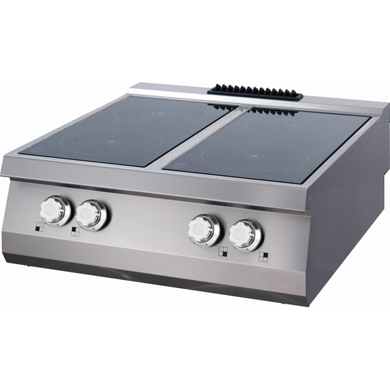 Maxima Gastro Premium Infrarotkochfeld - 4 Brenner - Doppeleinheit - 90 cm Tief - Elektrisch Maxima Gastro Premium Infrarotkochfeld - 4 Brenner - Doppeleinheit - 90 cm Tief - Elektrisch