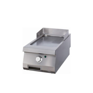 Maxima Gastro Premium Grillplatte - Glatte Chrom - Einzeleinheit - 90 cm Tief - Elektrisch