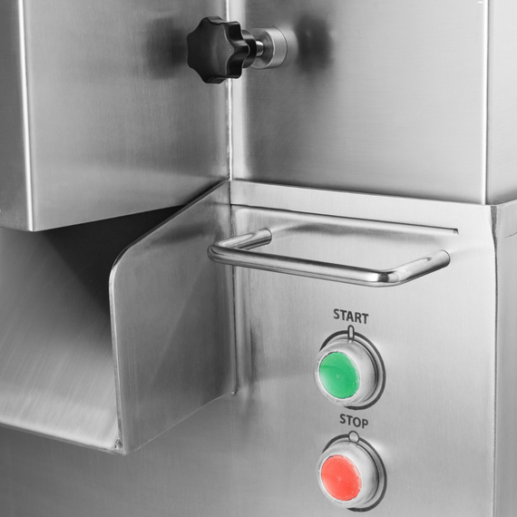Maxima Gastro Pommes-Frites-Schneider - Bis zu 1,500 kg/h Ausgang - Verschiedene Pommesgrößen - Elektrisch 8 Maxima Gastro Pommes-Frites-Schneider - Bis zu 1,500 kg/h Ausgang - Verschiedene Pommesgrößen - Elektrisch