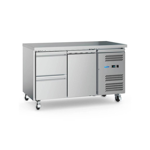 Maxima Gastro Kühltisch - 136 cm - 2 Türen 5 Maxima Gastro Kühltisch - 136 cm - 2 Türen