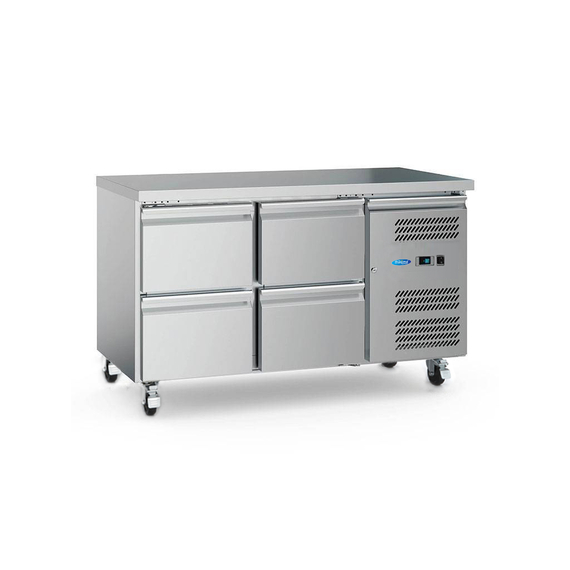 Maxima Gastro Kühltisch - 136 cm - 2 Türen 6 Maxima Gastro Kühltisch - 136 cm - 2 Türen