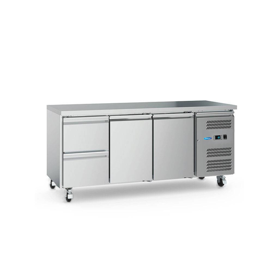 Maxima Gastro Kühltisch - 180 cm - 3 Türen 5 Maxima Gastro Kühltisch - 180 cm - 3 Türen