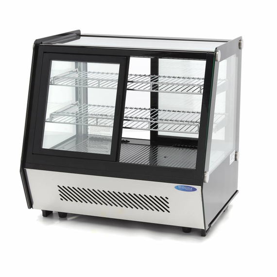 Maxima Gastro Glastürkühlschränke - 125 l - 71 cm - Vordere und Hintere Schiebetüren 4 Maxima Gastro Glastürkühlschränke - 125 l - 71 cm - Vordere und Hintere Schiebetüren