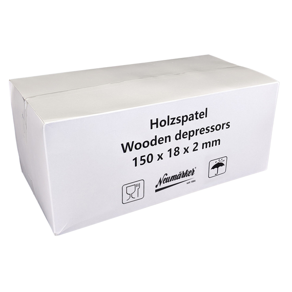 Neumärker Holzstiele für Waffel am Stiel 150 x 18 x 2 mm 1000 Stück 3 Neumärker Holzstiele für Waffel am Stiel 150 x 18 x 2 mm 1000 Stück