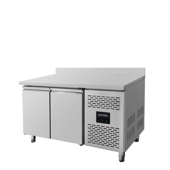 Vaiotec Kühltisch / 2-türig inkl. Aufkantung - Monoblock, 1360 x 700 mm 1 Vaiotec Kühltisch / 2-türig inkl. Aufkantung - Monoblock, 1360 x 700 mm