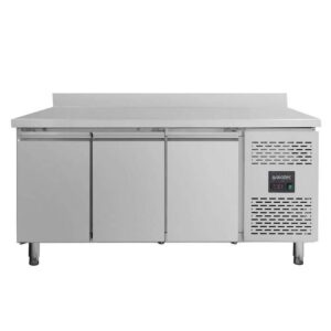 Vaiotec Kühltisch / 3-türig inkl. Aufkantung - Monoblock, 1795 x 700 mm