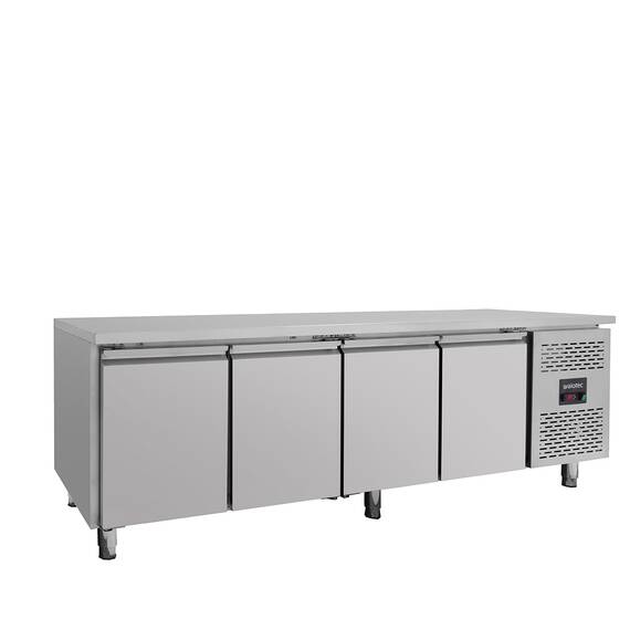 Vaiotec Kühltisch / 4-türig - Monoblock, 2230 x 700 mm 2 Vaiotec Kühltisch / 4-türig - Monoblock, 2230 x 700 mm