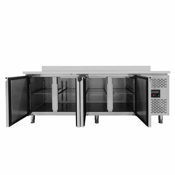 Vaiotec Kühltisch / 4-türig inkl. Aufkantung - Monoblock, 2230 x 700 mm 3 Vaiotec Kühltisch / 4-türig inkl. Aufkantung - Monoblock, 2230 x 700 mm