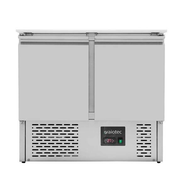 Vaiotec Saladette / 2-fach mit Klappdeckel, 900 x 700 mm 1 Vaiotec Saladette / 2-fach mit Klappdeckel, 900 x 700 mm