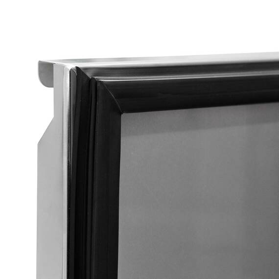 Vaiotec Saladette / 2-fach mit eckigem Glasaufsatz, 900 x 700 mm 8 Vaiotec Saladette / 2-fach mit eckigem Glasaufsatz, 900 x 700 mm