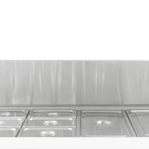 Vaiotec Saladette / 3-fach mit Klappdeckel, 1365 x 700 mm 5 Vaiotec Saladette / 3-fach mit Klappdeckel, 1365 x 700 mm