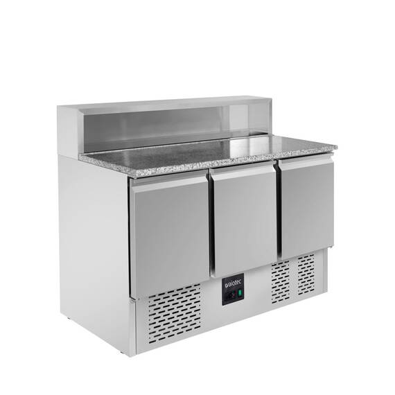 Vaiotec Pizza-Saladette / 3-fach - mit 3 Türen, 1365 x 700 mm Vaiotec Pizza-Saladette / 3-fach - mit 3 Türen, 1365 x 700 mm