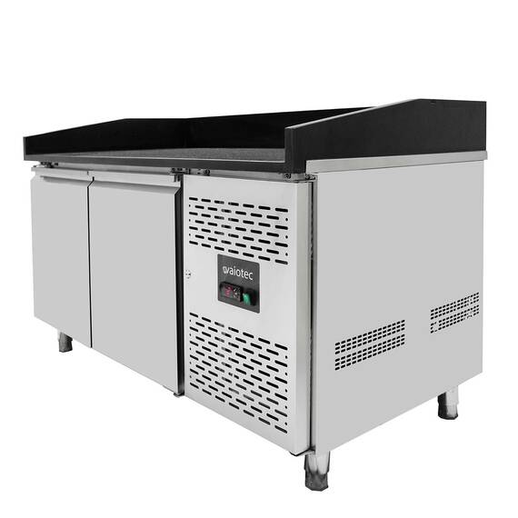 Vaiotec Pizzakühltisch / 2-türig "schwarz", 1510 x 800 mm 3 Vaiotec Pizzakühltisch / 2-türig "schwarz", 1510 x 800 mm