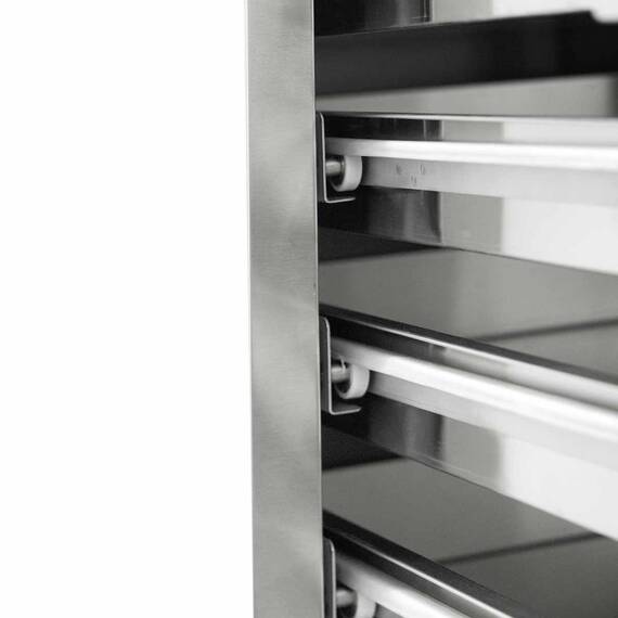 Vaiotec Pizzakühltisch / 2-türig & 7 Schubladen "schwarz", 2020 x 800 mm 6 Vaiotec Pizzakühltisch / 2-türig & 7 Schubladen "schwarz", 2020 x 800 mm