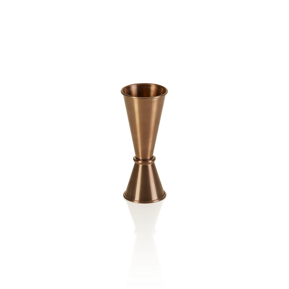 Was Germany Jigger, Ø 4,5 cm, Höhe 11,5 cm, 2,5/5 cl, bronze, Chromnickelstahl, PVD Beschichtung Was Germany Jigger, Ø 4,5 cm, Höhe 11,5 cm, 2,5/5 cl, bronze, Chromnickelstahl, PVD Beschichtung
