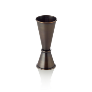 Was Germany Jigger, Ø 4,5 cm, Höhe 11,5 cm, 2,5/5 cl, antique, Chromnickelstahl, PVD Beschichtung