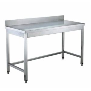 Vaiotec Arbeitstisch / unterfahrbar mit Aufkantung, 1500 x 600 mm