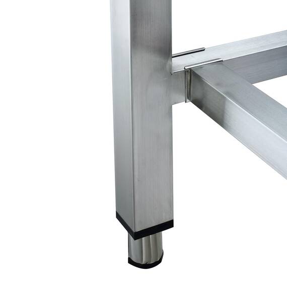 Vaiotec Arbeitstisch / unterfahrbar mit Aufkantung, 1400 x 700 mm 1 Vaiotec Arbeitstisch / unterfahrbar mit Aufkantung, 1400 x 700 mm