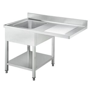 Vaiotec Spülcenter / 1 Becken links, 1200 x 700 mm