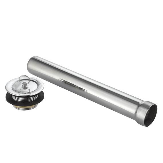 Vaiotec Stand- Überlaufrohr für Spültische 250mm, 48 x 48 mm 1 Vaiotec Stand- Überlaufrohr für Spültische 250mm, 48 x 48 mm