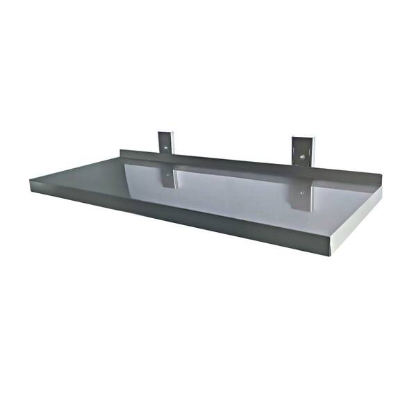Vaiotec Wandbord inkl. Konsolen zur Wandbefestigung / 1 Etage, 1000 x 400 mm 1 Vaiotec Wandbord inkl. Konsolen zur Wandbefestigung / 1 Etage, 1000 x 400 mm