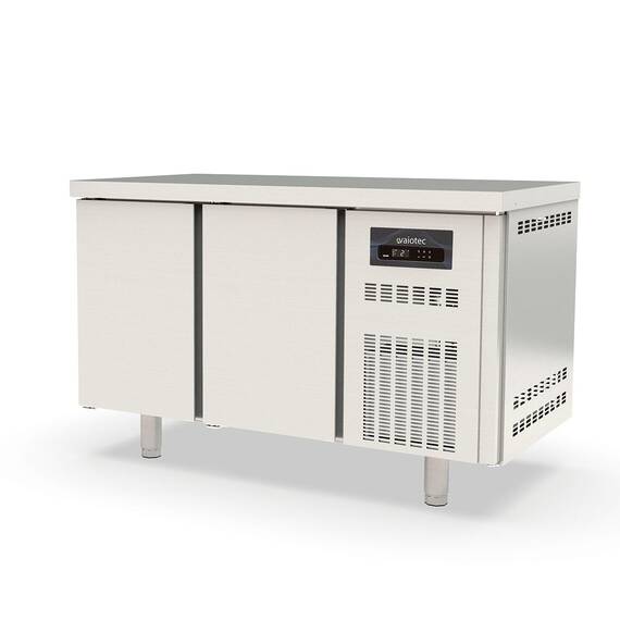 Vaiotec Topline Kühltisch / 2-fach GN1/1 mit 2 Türen, 1345 x 700 mm Vaiotec Topline Kühltisch / 2-fach GN1/1 mit 2 Türen, 1345 x 700 mm