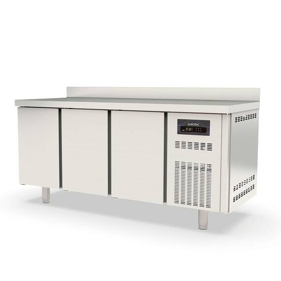 Vaiotec Topline Kühltisch / 3-fach GN1/1 mit 3 Türen & Aufkantung, 1795 x 700 mm Vaiotec Topline Kühltisch / 3-fach GN1/1 mit 3 Türen & Aufkantung, 1795 x 700 mm