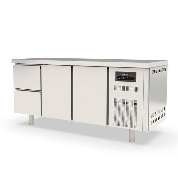 Vaiotec Topline Kühltisch / 3-fach GN1/1 mit 2 Schubladen / 2 Türen, 1795 x 700 mm Vaiotec Topline Kühltisch / 3-fach GN1/1 mit 2 Schubladen / 2 Türen, 1795 x 700 mm