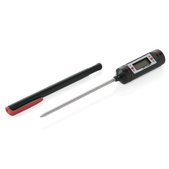 Was Germany Digital Thermometer, 17,5 cm, Einstechtiefe 10,5 cm, Polycarbonat, Edelstahl Was Germany Digital Thermometer, 17,5 cm, Einstechtiefe 10,5 cm, Polycarbonat, Edelstahl