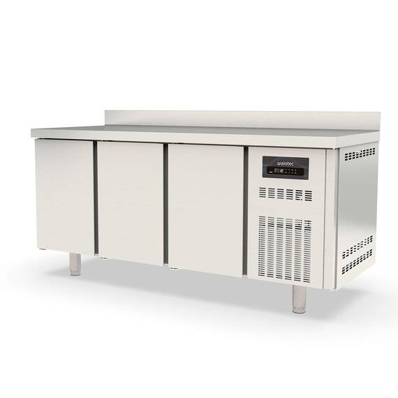Vaiotec Topline Tiefkühltisch / 3-fach GN1/1 mit 3 Türen & Aufkantung, 1795 x 700 mm Vaiotec Topline Tiefkühltisch / 3-fach GN1/1 mit 3 Türen & Aufkantung, 1795 x 700 mm