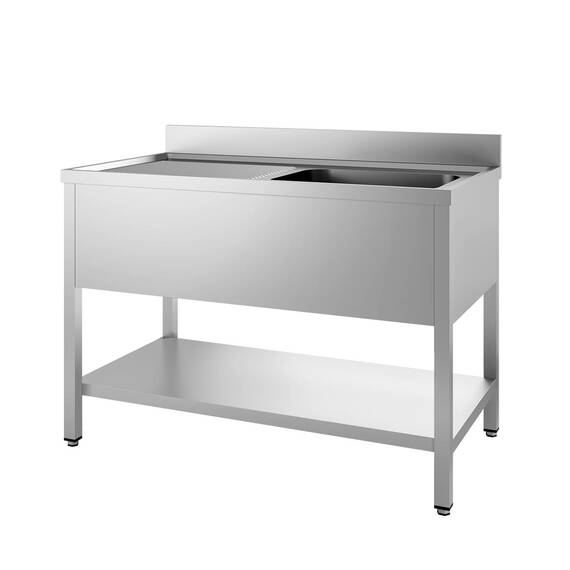 Vaiotec Topline Spültisch / 1 Becken rechts + Abtropffläche, 1000 x 700 mm Vaiotec Topline Spültisch / 1 Becken rechts + Abtropffläche, 1000 x 700 mm