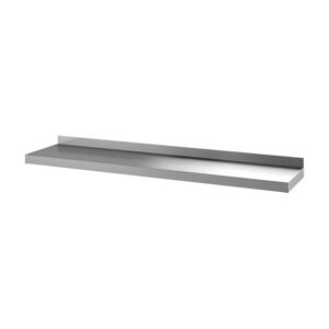 Vaiotec Topline Wandbord inkl. Konsolen zur Wandbefestigung, 1800 x 400 mm