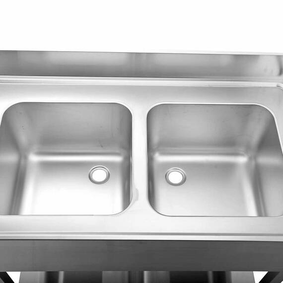 Vaiotec Topline Spülcenter / 2 Becken rechts, 1800 x 700 mm 1 Vaiotec Topline Spülcenter / 2 Becken rechts, 1800 x 700 mm