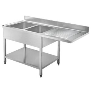 Vaiotec Topline Spülcenter / 2 Becken links, 2000 x 700 mm