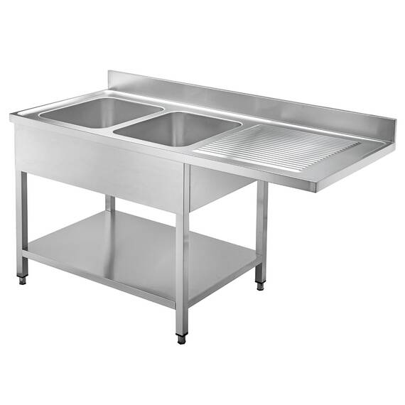 Vaiotec Topline Spülcenter / 2 Becken links, 2000 x 700 mm Vaiotec Topline Spülcenter / 2 Becken links, 2000 x 700 mm