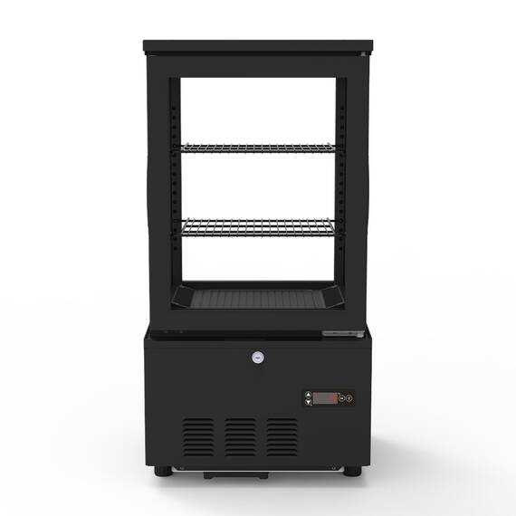 Vaiotec Topline Kühlvitrine 2-fach / 56 Liter "schwarz", 434 x 398 mm Vaiotec Topline Kühlvitrine 2-fach / 56 Liter "schwarz", 434 x 398 mm