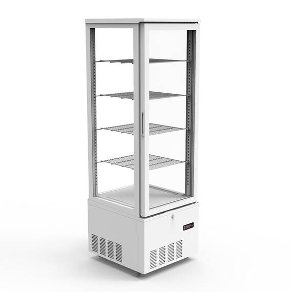 Vaiotec Topline Kühlvitrine 4-fach / 237 Liter "weiß", 515 x 553 mm 1 Vaiotec Topline Kühlvitrine 4-fach / 237 Liter "weiß", 515 x 553 mm