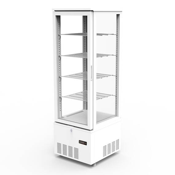 Vaiotec Topline Kühlvitrine 4-fach / 237 Liter "weiß", 515 x 553 mm 2 Vaiotec Topline Kühlvitrine 4-fach / 237 Liter "weiß", 515 x 553 mm