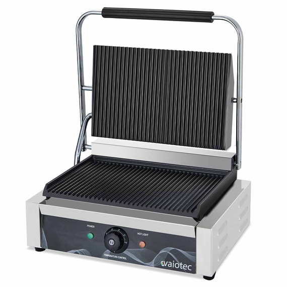 Vaiotec Elektro Kontaktgrill, oben & unten gerillt, 430 x 390 mm Vaiotec Elektro Kontaktgrill, oben & unten gerillt, 430 x 390 mm
