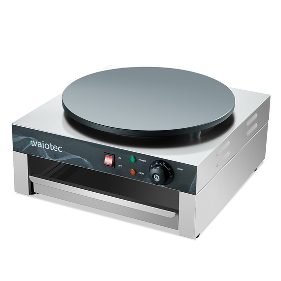 Vaiotec Elektro Crêpes Gerät 1 Platte, 450 x 500 mm Vaiotec Elektro Crêpes Gerät 1 Platte, 450 x 500 mm