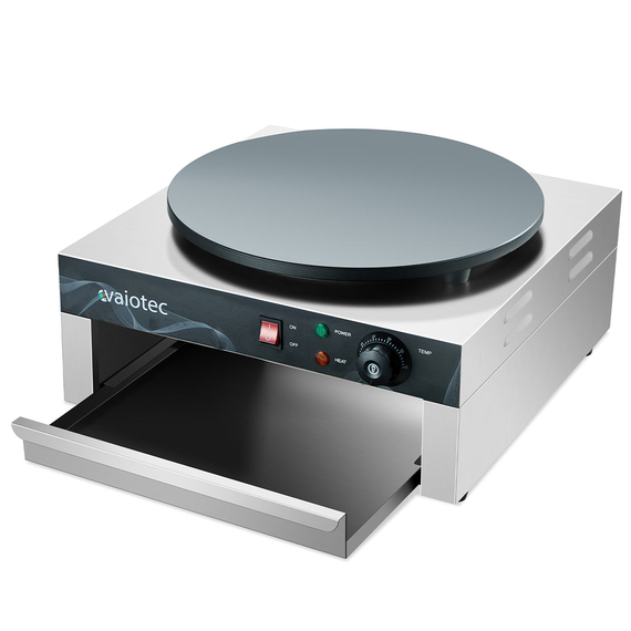 Vaiotec Elektro Crêpes Gerät 1 Platte, 450 x 500 mm 1 Vaiotec Elektro Crêpes Gerät 1 Platte, 450 x 500 mm