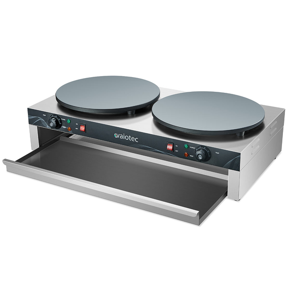 Vaiotec Elektro Crêpes Gerät 2 Platten, 850 x 500 mm 1 Vaiotec Elektro Crêpes Gerät 2 Platten, 850 x 500 mm